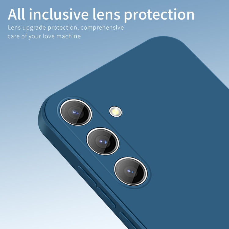 For Samsung Galaxy S24 5G PINWUYO Sense Series Liquid Silicone TPU Phone Case(Blue) - free shipping - PMC Jewellery - Order now!