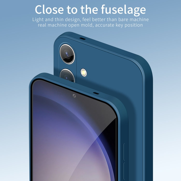 For Samsung Galaxy S24 5G PINWUYO Sense Series Liquid Silicone TPU Phone Case(Blue) - free shipping - PMC Jewellery - Order now!