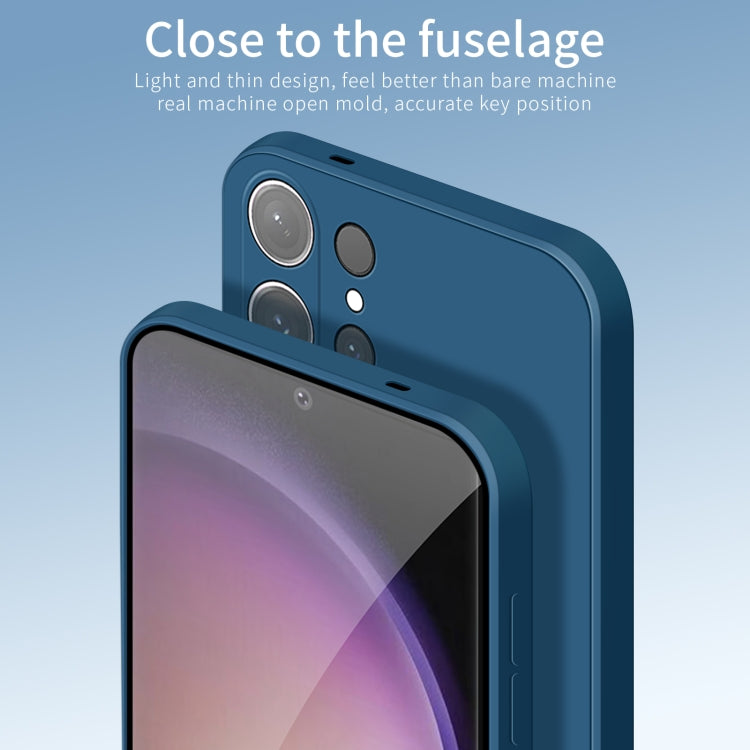 For Samsung Galaxy S24 Ultra 5G PINWUYO Sense Series Liquid Silicone TPU Phone Case(Blue) - free shipping - PMC Jewellery - Order now!