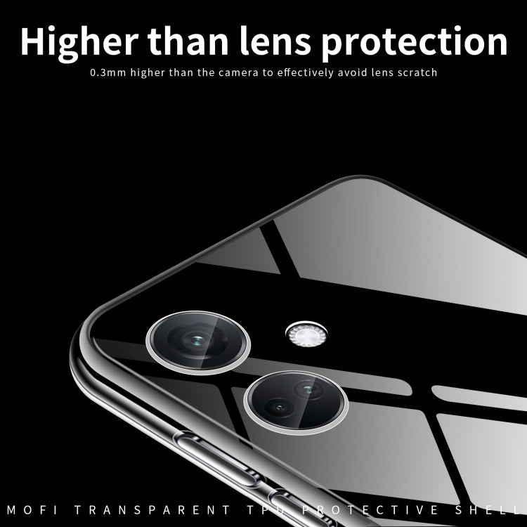 For OPPO K11 MOFI Ming Series Transparent Ultra-thin TPU Phone Case(Transparent) - OPPO Cases by MOFI | Online Shopping South Africa | PMC TechLife