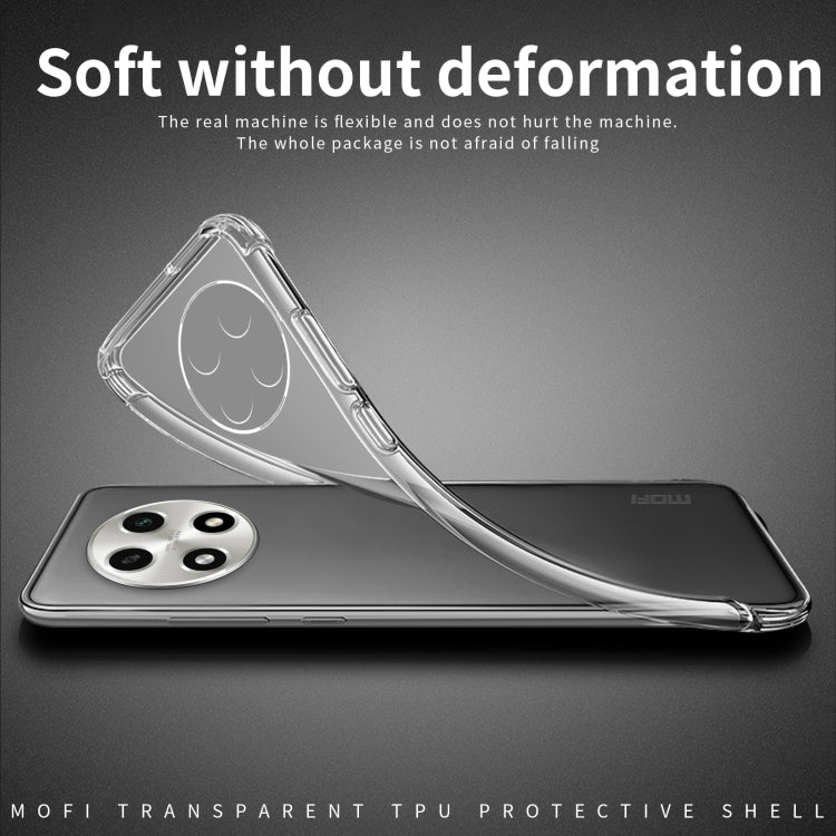 For OPPO A2 Pro MOFI Ming Series Transparent Ultra-thin TPU Phone Case(Transparent) - A2 Pro Cases by MOFI | Online Shopping South Africa | PMC TechLife