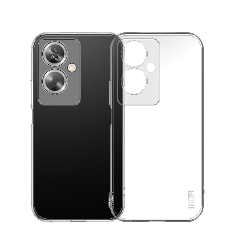 For OPPO A79 5G / A2 MOFI Ming Series Transparent Ultra-thin TPU Phone Case(Transparent) - OPPO Cases by MOFI | Online Shopping South Africa | PMC TechLife