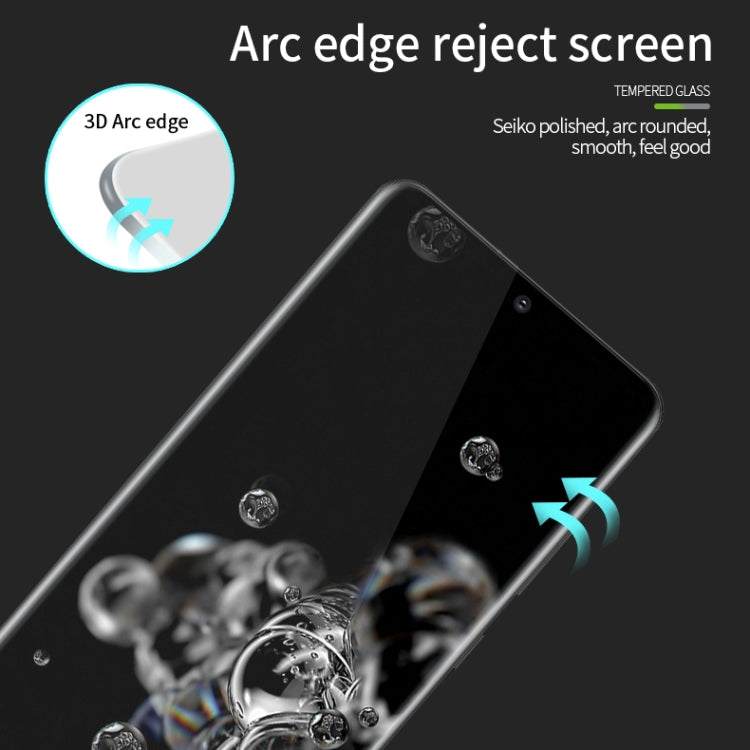 For OnePlus Ace 2 MOFI 9H 3D Explosion-proof Hot Bending Full Screen Tempered Glass Film(Black) - OnePlus Cases by MOFI | Online Shopping South Africa | PMC TechLife | Buy Now Pay Later Mobicred