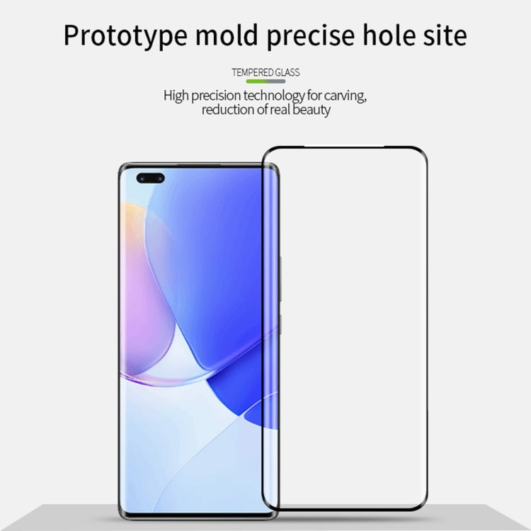 For Huawei nova 11 Ultra MOFI 9H 3D Explosion-proof Hot Bending Full Screen Tempered Glass Film(Black) - free shipping - PMC TechLife - Order now!