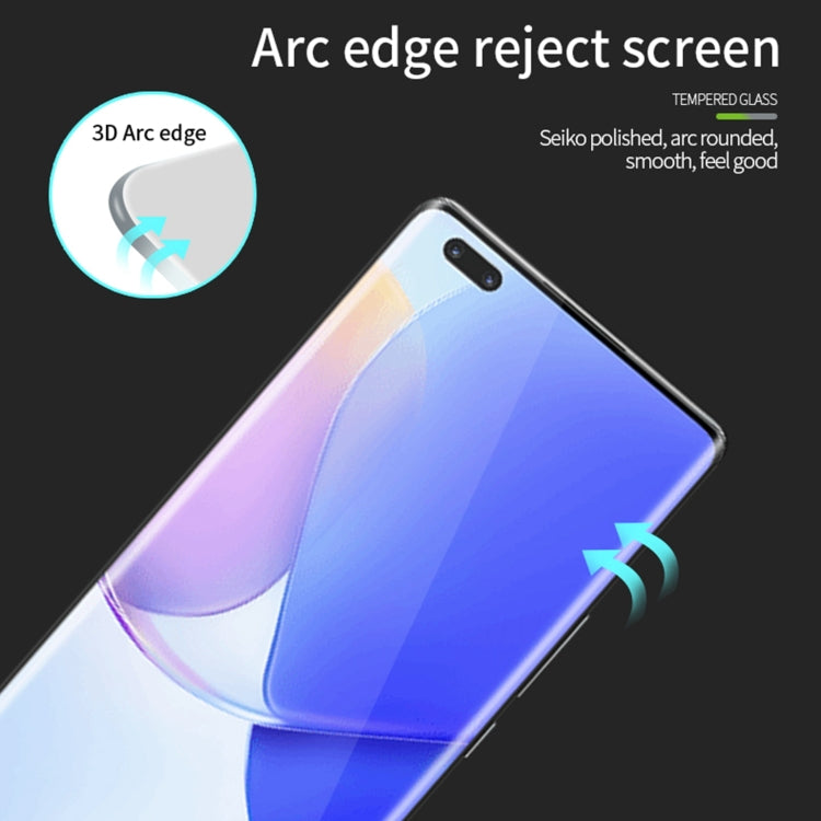 For Huawei nova 11 Ultra MOFI 9H 3D Explosion-proof Hot Bending Full Screen Tempered Glass Film(Black) - free shipping - PMC TechLife - Order now!
