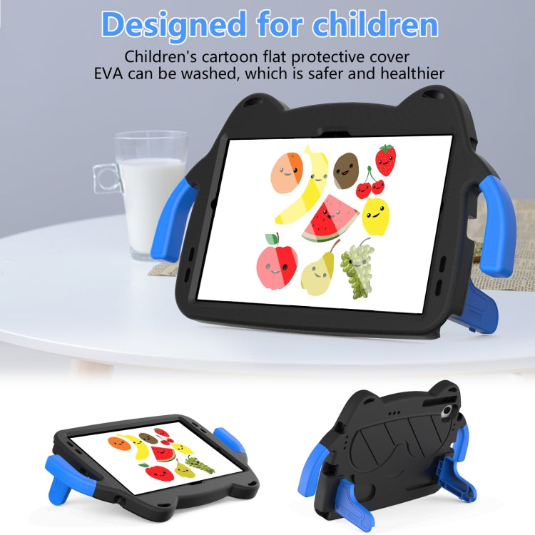 For Lenovo Tab M10 Plus TB-125 2022 Ice Baby EVA Shockproof Hard PC Tablet Case(Black+Blue) - Lenovo by PMC TechLife | Online Shopping South Africa | PMC TechLife | Buy Now Pay Later Mobicred