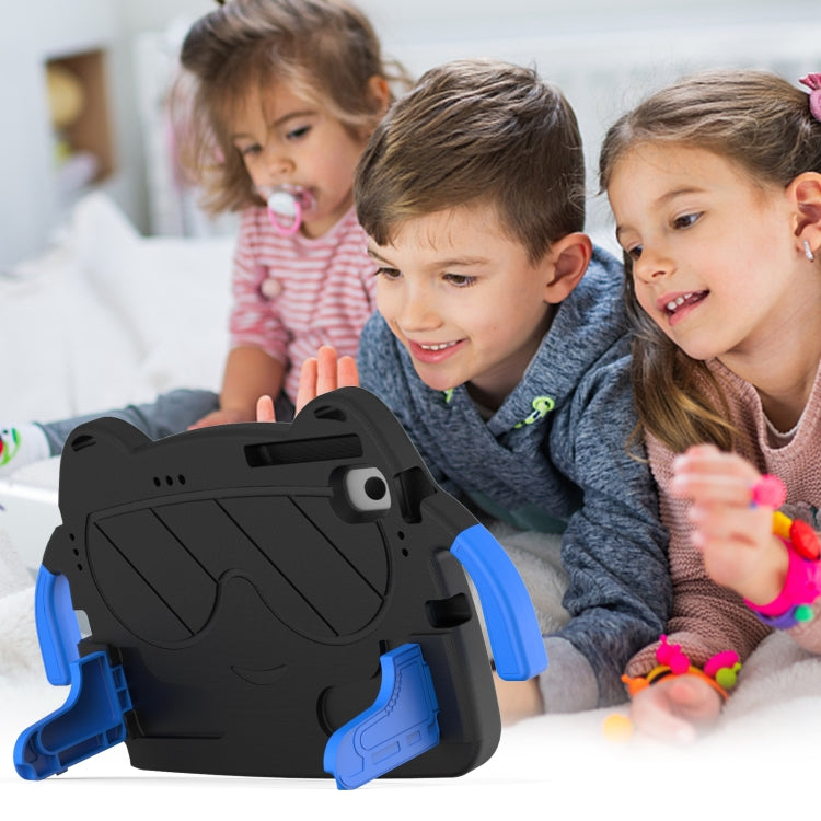 For Lenovo Tab M10 Plus TB-125 2022 Ice Baby EVA Shockproof Hard PC Tablet Case(Black+Blue) - Lenovo by PMC TechLife | Online Shopping South Africa | PMC TechLife | Buy Now Pay Later Mobicred