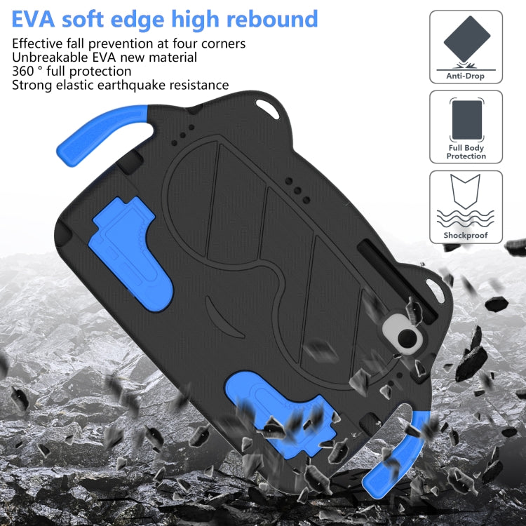 For Lenovo Tab M10 Plus TB-125 2022 Ice Baby EVA Shockproof Hard PC Tablet Case(Black+Blue) - Lenovo by PMC TechLife | Online Shopping South Africa | PMC TechLife | Buy Now Pay Later Mobicred