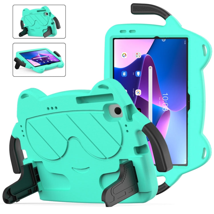 For Lenovo Tab M10 Plus TB-125 2022 Ice Baby EVA Shockproof Hard PC Tablet Case(Mint Green+Black) - Lenovo by PMC TechLife | Online Shopping South Africa | PMC TechLife | Buy Now Pay Later Mobicred