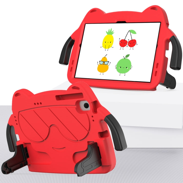 For Lenovo Tab M10 Plus TB-125 2022 Ice Baby EVA Shockproof Hard PC Tablet Case(Red+Black) - Lenovo by PMC TechLife | Online Shopping South Africa | PMC TechLife | Buy Now Pay Later Mobicred
