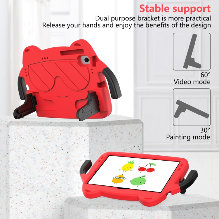 For Lenovo Tab M10 Plus TB-125 2022 Ice Baby EVA Shockproof Hard PC Tablet Case(Red+Black) - Lenovo by PMC TechLife | Online Shopping South Africa | PMC TechLife | Buy Now Pay Later Mobicred