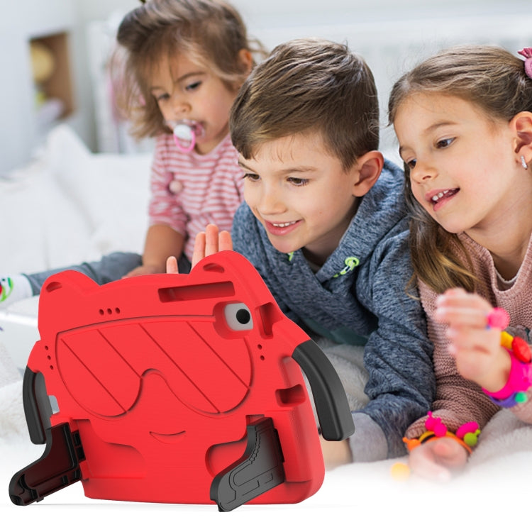 For Lenovo Tab M10 Plus TB-125 2022 Ice Baby EVA Shockproof Hard PC Tablet Case(Red+Black) - Lenovo by PMC TechLife | Online Shopping South Africa | PMC TechLife | Buy Now Pay Later Mobicred