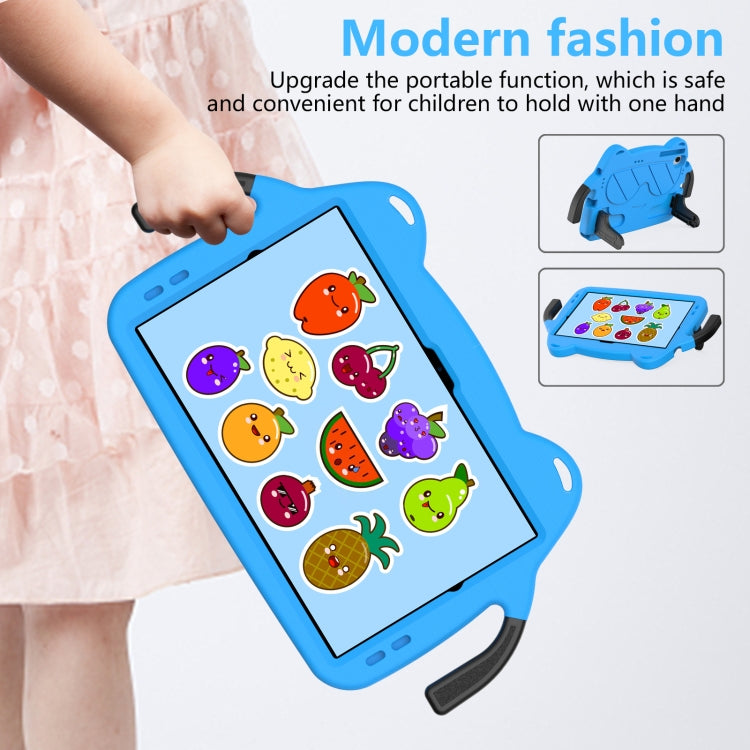 For Lenovo Tab M10 Plus TB-125 2022 Ice Baby EVA Shockproof Hard PC Tablet Case(Sky Blue+Black) - Lenovo by PMC TechLife | Online Shopping South Africa | PMC TechLife | Buy Now Pay Later Mobicred