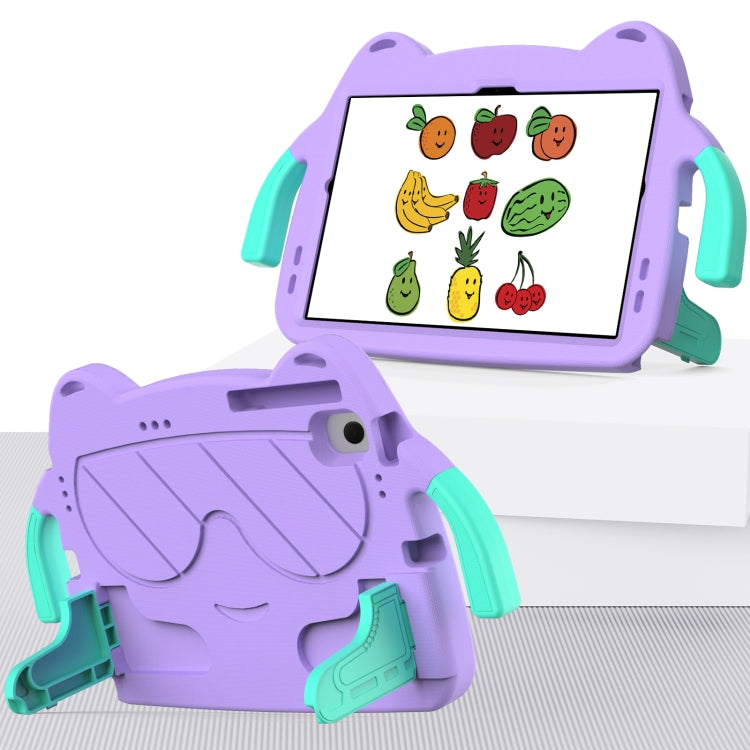 For Huawei Matepad SE 10.4 2023 Ice Baby EVA Shockproof Hard PC Tablet Case(Light Purple+Mint Green) - Huawei by PMC TechLife | Online Shopping South Africa | PMC TechLife | Buy Now Pay Later Mobicred