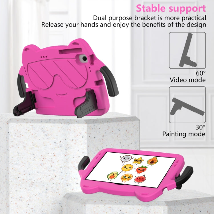For Huawei Matepad SE 10.4 2023 Ice Baby EVA Shockproof Hard PC Tablet Case(Rose Red+Black) - Huawei by PMC TechLife | Online Shopping South Africa | PMC TechLife | Buy Now Pay Later Mobicred