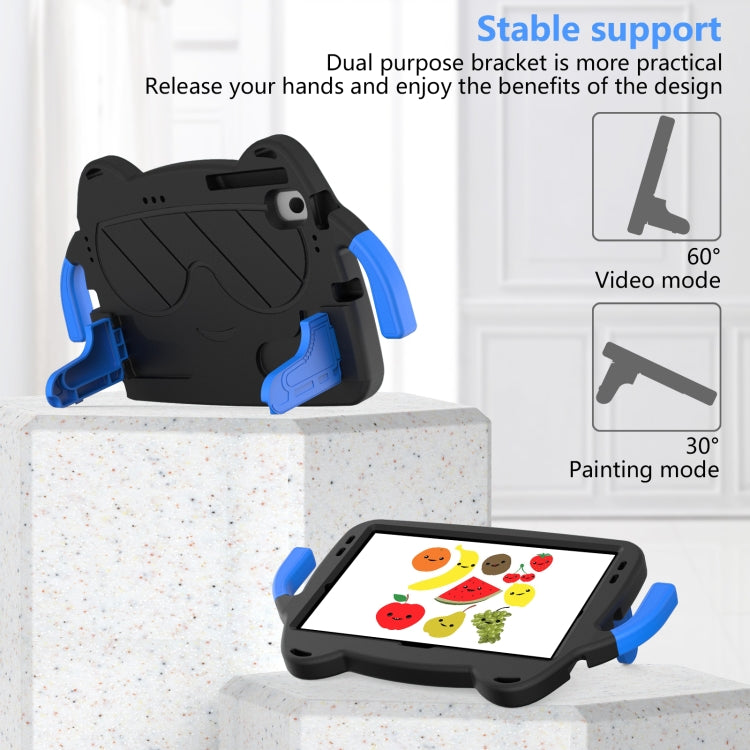 For Huawei Matepad Pro 10.8 2021/2019 Ice Baby EVA Shockproof Hard PC Tablet Case(Black+Blue) - Huawei by PMC TechLife | Online Shopping South Africa | PMC TechLife | Buy Now Pay Later Mobicred