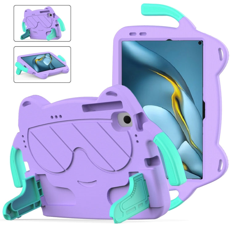 For Huawei Matepad Pro 10.8 2021/2019 Ice Baby EVA Shockproof Hard PC Tablet Case(Light Purple+Mint Green) - Huawei by PMC TechLife | Online Shopping South Africa | PMC TechLife | Buy Now Pay Later Mobicred