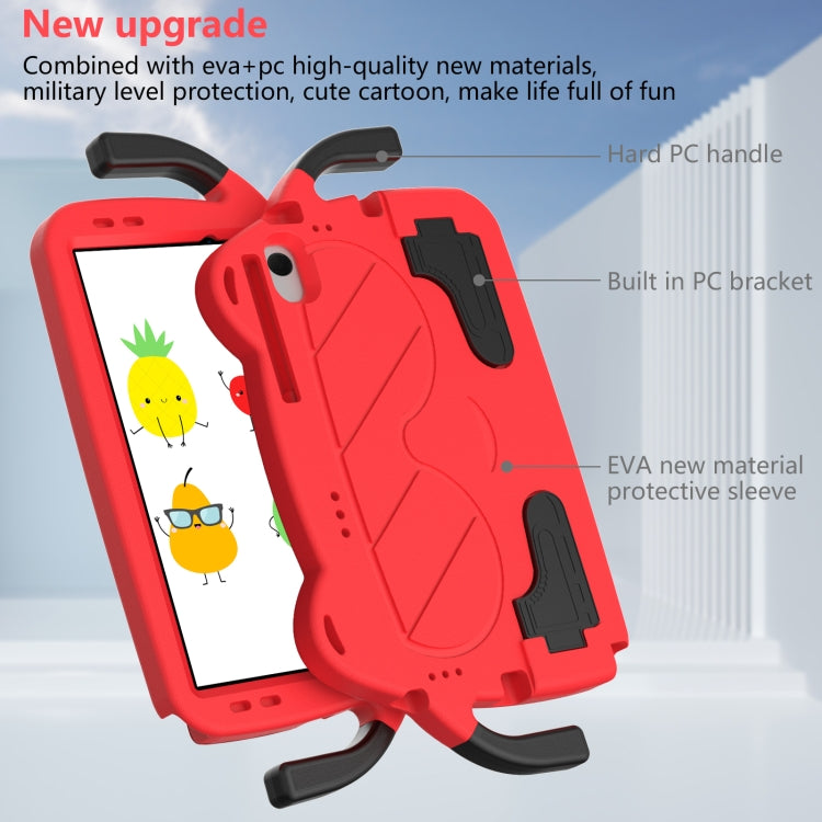 For Nokia T20 10.36 2021 Ice Baby EVA Shockproof Hard PC Tablet Case(Red+Black) - Nokia by PMC TechLife | Online Shopping South Africa | PMC TechLife | Buy Now Pay Later Mobicred