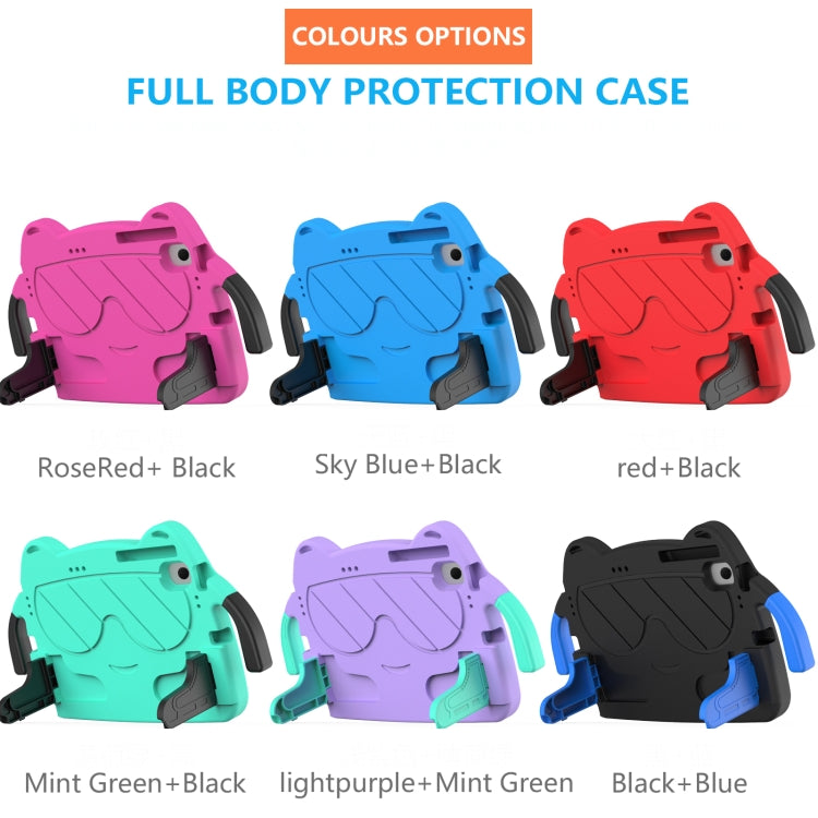 For Lenovo Tab M10 Plus TB-125 2022 Ice Baby EVA Shockproof Hard PC Tablet Case(Red+Black) - Lenovo by PMC TechLife | Online Shopping South Africa | PMC TechLife | Buy Now Pay Later Mobicred