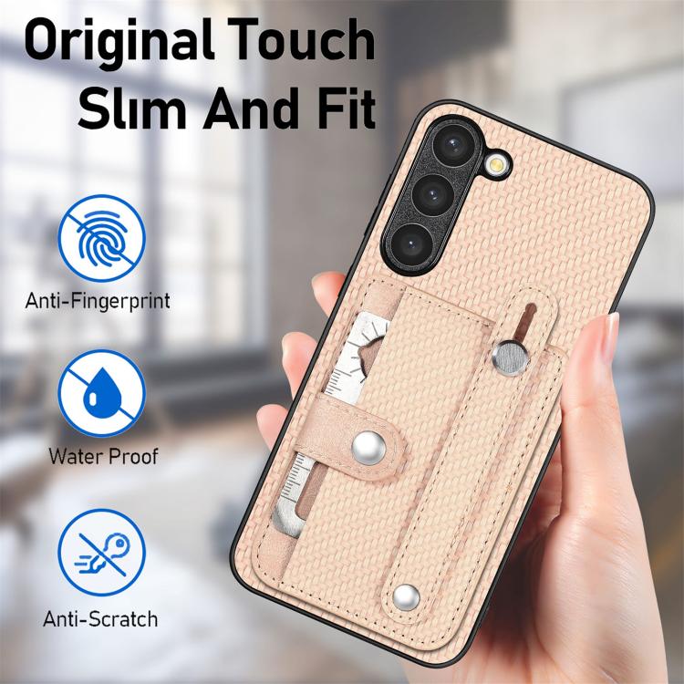 For Samsung Galaxy S25 Ultra 5G Wristband Kickstand Wallet Back Phone Case with Tool Knife(Blue) - Galaxy S25 Ultra 5G Cases by PMC TechLife | Online Shopping South Africa | PMC TechLife | Buy Now Pay Later Mobicred