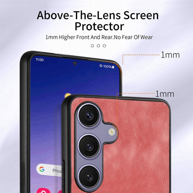For Samsung Galaxy S25+ 5G Retro Skin-feel Ring Card Wallet Phone Case(Pink) - Galaxy S25+ 5G Cases by PMC TechLife | Online Shopping South Africa | PMC TechLife | Buy Now Pay Later Mobicred