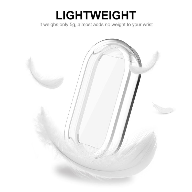 For Xiaomi Mi Band 8 ENKAY Hat-Prince Full Coverage Transparent Soft TPU Case with Screen Protection - Watch Cases by ENKAY | Online Shopping South Africa | PMC TechLife | Buy Now Pay Later Mobicred