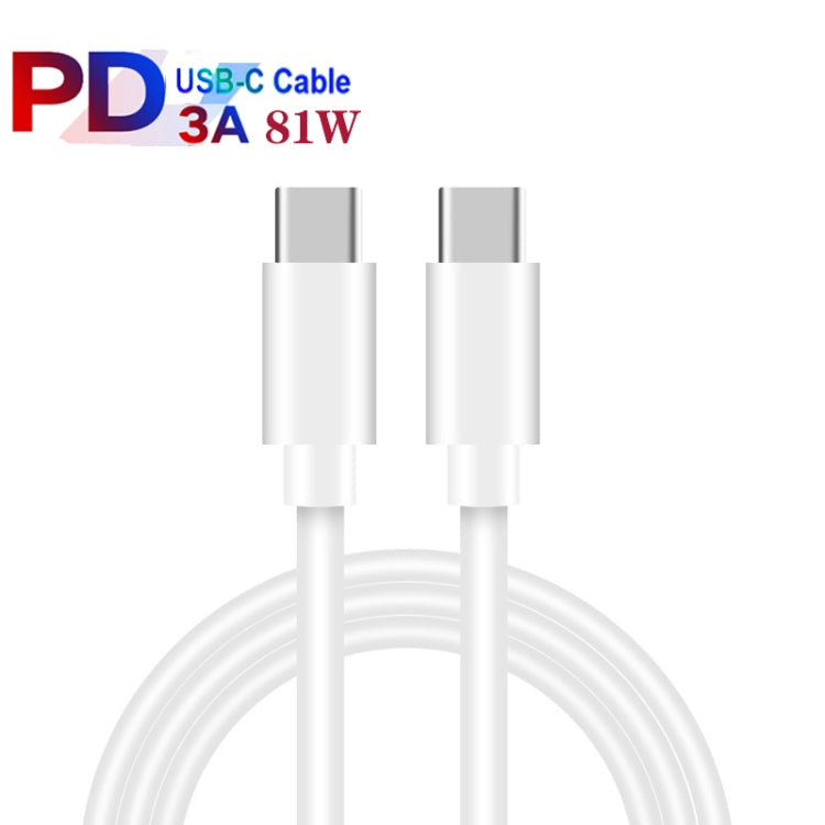 35W PD3.0 USB-C / Type-C Dual Port Charger with 2m Type-C to Type-C Data Cable, EU Plug - free shipping - PMC Jewellery - Order now!