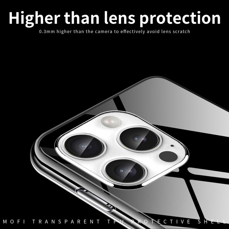 For iPhone 16 Pro Max MOFI Ming Series Ultra-thin TPU Phone Case(Transparent) - iPhone 16 Pro Max Cases by MOFI | Online Shopping South Africa | PMC TechLife | Buy Now Pay Later Mobicred