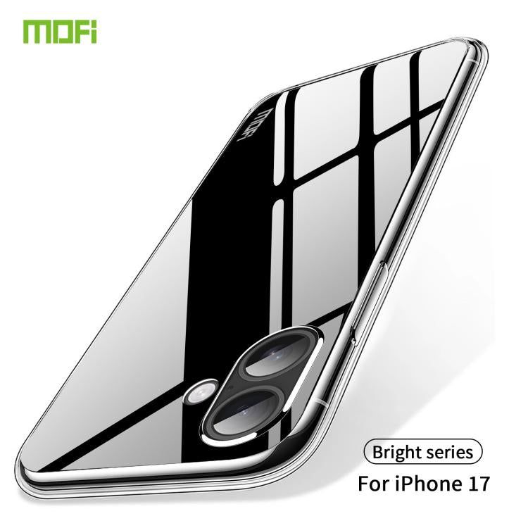 For iPhone 17 MOFI Ming Series Ultra-thin TPU Phone Case(Transparent) - iPhone 17 Cases by MOFI | Online Shopping South Africa | PMC TechLife | Buy Now Pay Later Mobicred