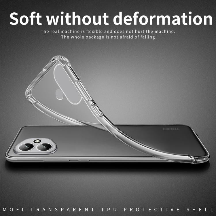 For iPhone 17 MOFI Ming Series Ultra-thin TPU Phone Case(Transparent) - iPhone 17 Cases by MOFI | Online Shopping South Africa | PMC TechLife | Buy Now Pay Later Mobicred