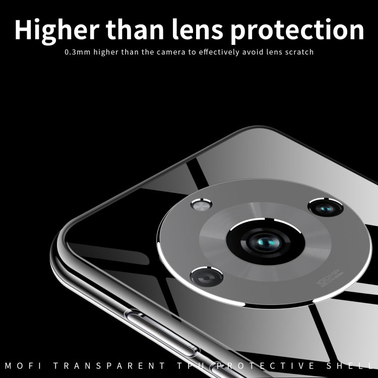 For Realme 11 MOFI Ming Series Ultra-thin TPU Phone Case(Transparent) - Realme Cases by MOFI | Online Shopping South Africa | PMC TechLife