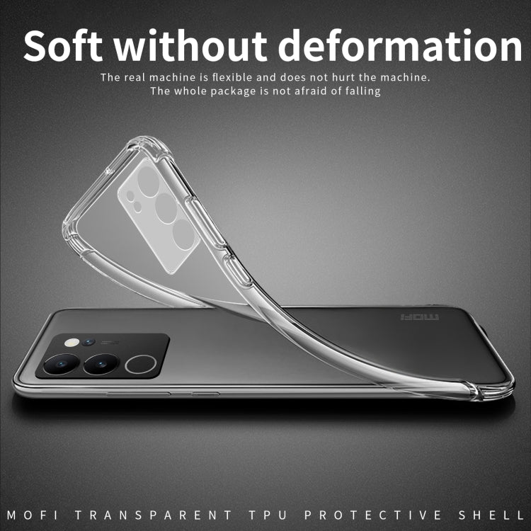For vivo S17 Pro MOFI Ming Series Ultra-thin TPU Phone Case(Transparent) - vivo Cases by MOFI | Online Shopping South Africa | PMC TechLife