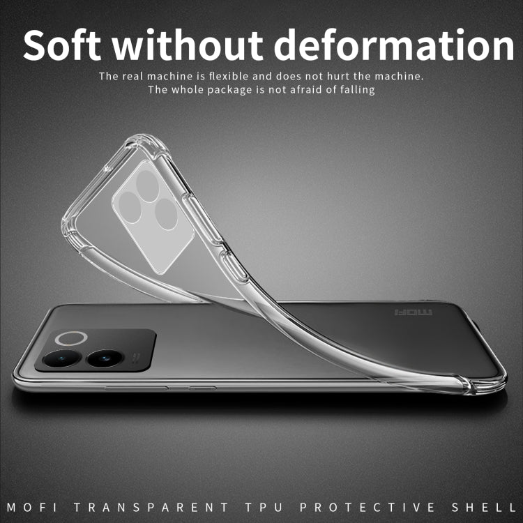 For vivo S17e MOFI Ming Series Ultra-thin TPU Phone Case(Transparent) - vivo Cases by MOFI | Online Shopping South Africa | PMC TechLife