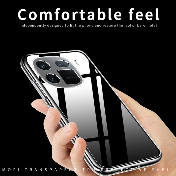 For vivo iQOO 12 Pro MOFI Ming Series Ultra-thin TPU Phone Case(Transparent) - iQOO 12 Pro Cases by MOFI | Online Shopping South Africa | PMC TechLife