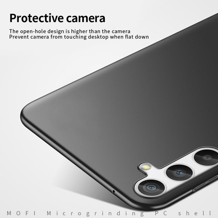 For Samsung Galaxy A24 4G MOFI Frosted PC Ultra-thin Hard Phone Case(Red) - Galaxy Phone Cases by MOFI | Online Shopping South Africa | PMC TechLife
