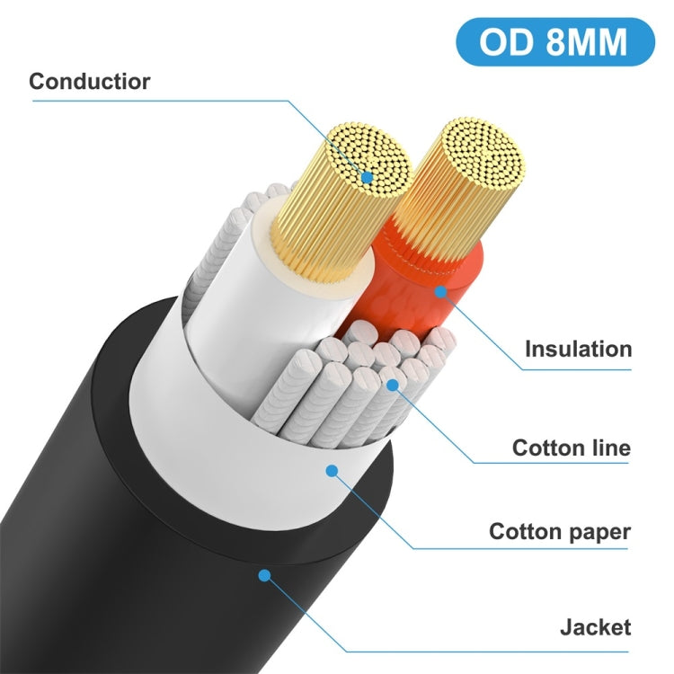 JUNSUNMAY Speakon Female to 6.35mm Female Audio Speaker Adapter Cable, Length: 50cm - Microphone Audio Cable & Connector by JUNSUNMAY | Online Shopping South Africa | PMC TechLife | Buy Now Pay Later Mobicred