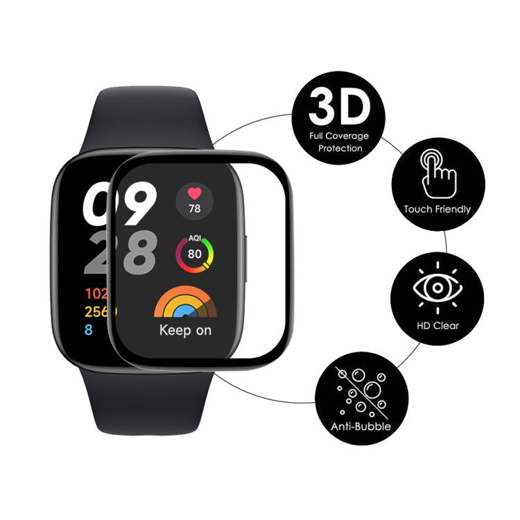 For Redmi Watch 3 Lite 10pcs ENKAY ENKAY 3D Full Coverage Soft PC Edge PMMA HD Screen Film - free shipping - PMC TechLife - Order now!