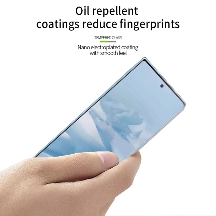 For Honor Magic Vs2 MOFI 9H 3D Hot Bending Tempered Glass Film(Black) - Honor Tempered Glass by MOFI | Online Shopping South Africa | PMC TechLife | Buy Now Pay Later Mobicred