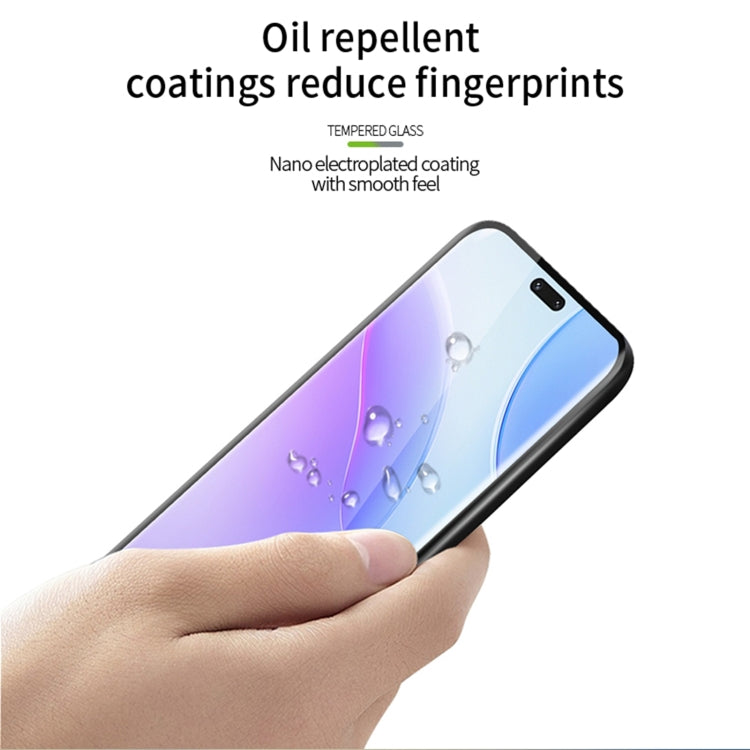 For Xiaomi Civi 3 MOFI 9H 3D Hot Bending Tempered Glass Film(Black) -  by MOFI | Online Shopping South Africa | PMC TechLife