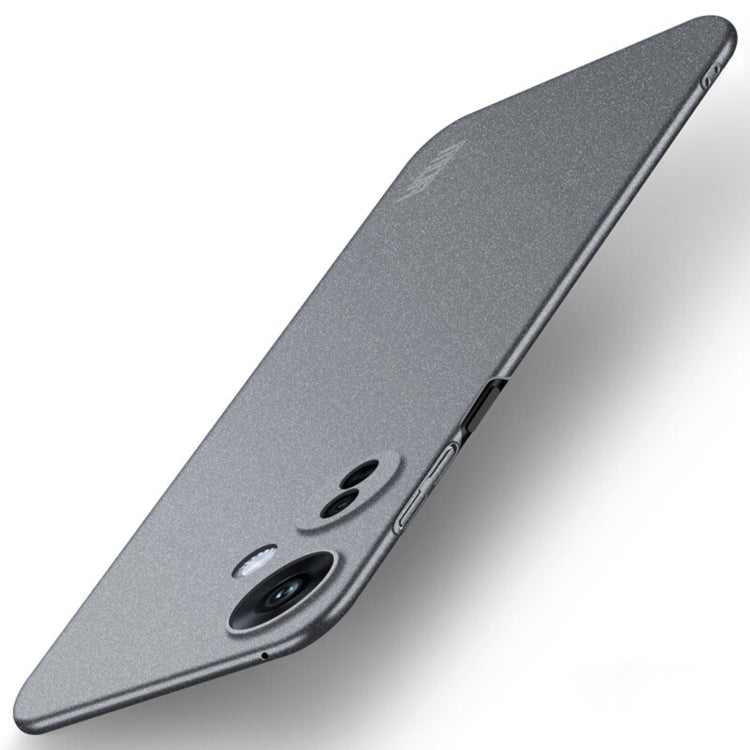 For OPPO K11X 5G MOFI Fandun Series Frosted PC Ultra-thin All-inclusive Phone Case(Gray) - OPPO Cases by MOFI | Online Shopping South Africa | PMC TechLife