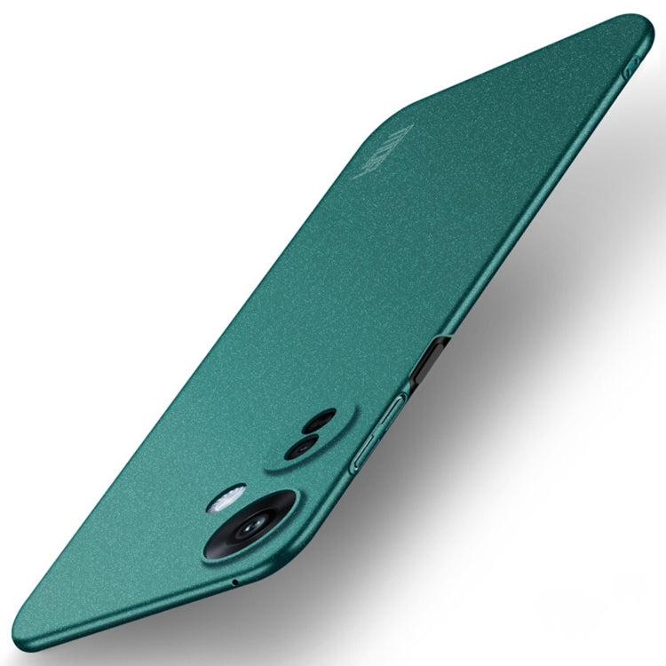 For OPPO K11X 5G MOFI Fandun Series Frosted PC Ultra-thin All-inclusive Phone Case(Green) - OPPO Cases by MOFI | Online Shopping South Africa | PMC TechLife