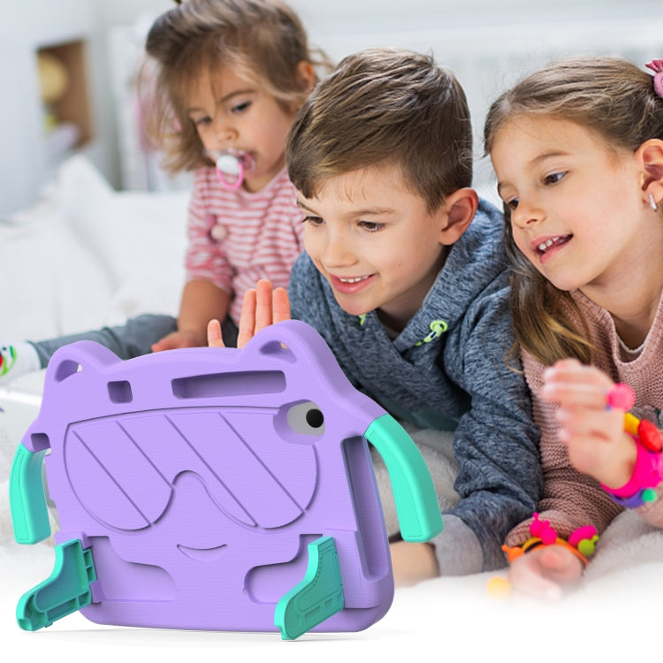 For Lenovo Tab M8 TB-300FU/TB-300XU 4rd Gen Ice Baby EVA Shockproof Hard PC Tablet Case(Light Purple+Mint Green) - Lenovo by PMC TechLife | Online Shopping South Africa | PMC TechLife | Buy Now Pay Later Mobicred