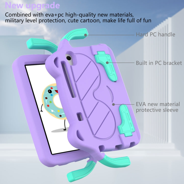 For Lenovo Tab M8 TB-300FU/TB-300XU 4rd Gen Ice Baby EVA Shockproof Hard PC Tablet Case(Light Purple+Mint Green) - Lenovo by PMC TechLife | Online Shopping South Africa | PMC TechLife | Buy Now Pay Later Mobicred