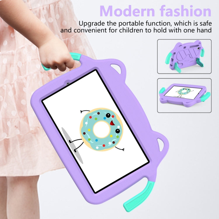 For Lenovo Tab M8 TB-300FU/TB-300XU 4rd Gen Ice Baby EVA Shockproof Hard PC Tablet Case(Light Purple+Mint Green) - Lenovo by PMC TechLife | Online Shopping South Africa | PMC TechLife | Buy Now Pay Later Mobicred