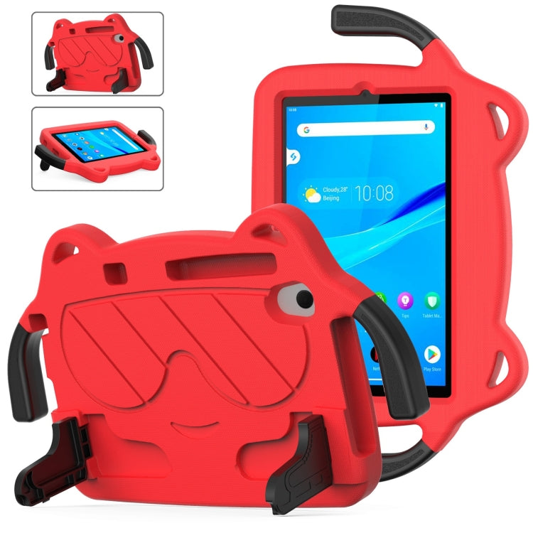 For Lenovo Tab M8 HD 8505F/X8705F 2rd Gen Ice Baby EVA Shockproof Hard PC Tablet Case(Red+Black) - Lenovo by PMC TechLife | Online Shopping South Africa | PMC TechLife | Buy Now Pay Later Mobicred