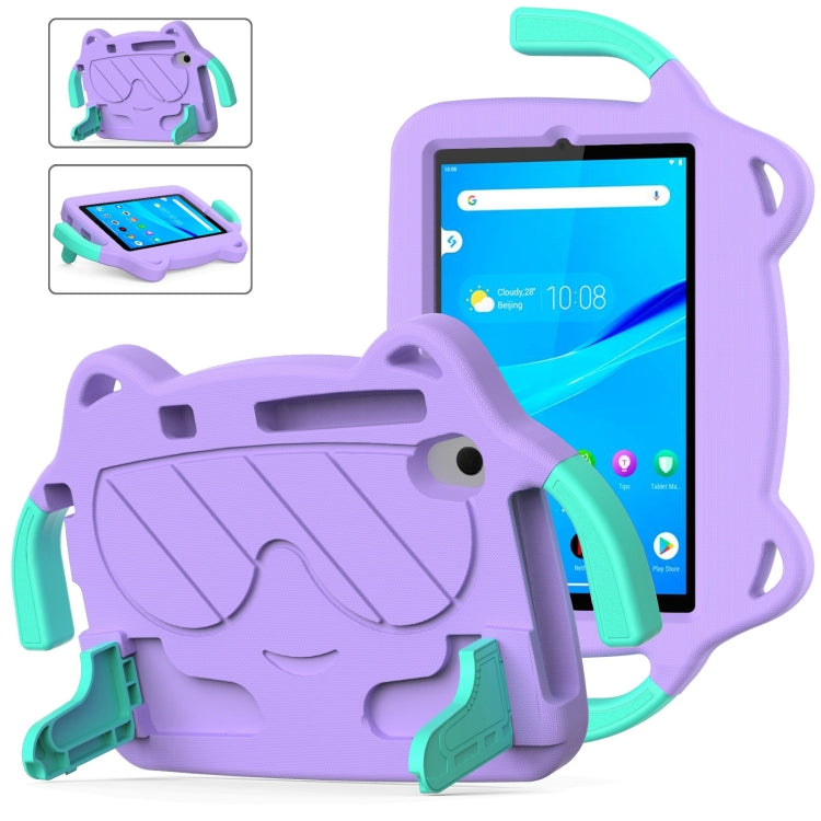 For Lenovo Tab M8 HD 8505F/X8705F 2rd Gen Ice Baby EVA Shockproof Hard PC Tablet Case(Light Purple+Mint Green) - Lenovo by PMC TechLife | Online Shopping South Africa | PMC TechLife | Buy Now Pay Later Mobicred