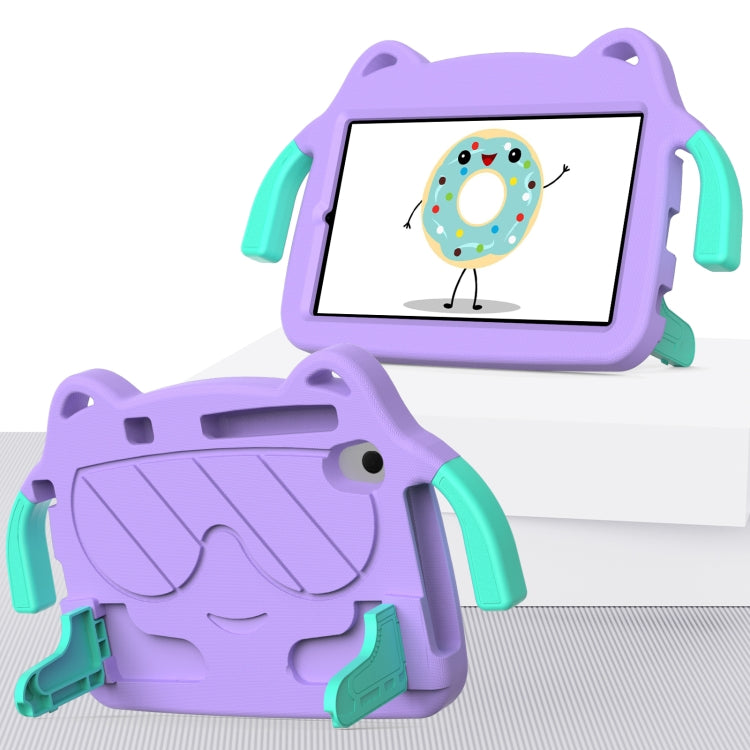 For Lenovo Tab M8 HD 8505F/X8705F 2rd Gen Ice Baby EVA Shockproof Hard PC Tablet Case(Light Purple+Mint Green) - Lenovo by PMC TechLife | Online Shopping South Africa | PMC TechLife | Buy Now Pay Later Mobicred