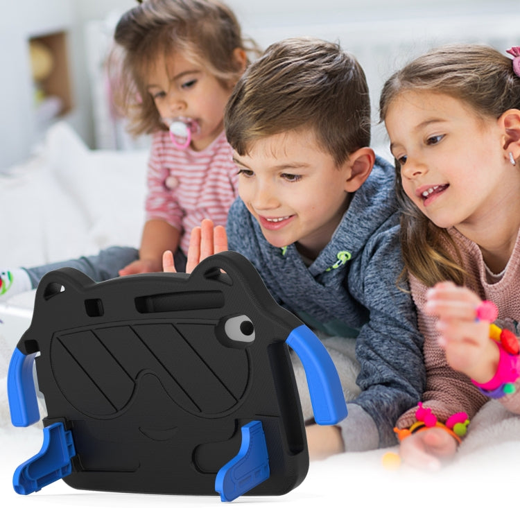 For Lenovo Tab M8 HD 8505F/X8705F 2rd Gen Ice Baby EVA Shockproof Hard PC Tablet Case(Black+Blue) - Lenovo by PMC TechLife | Online Shopping South Africa | PMC TechLife | Buy Now Pay Later Mobicred