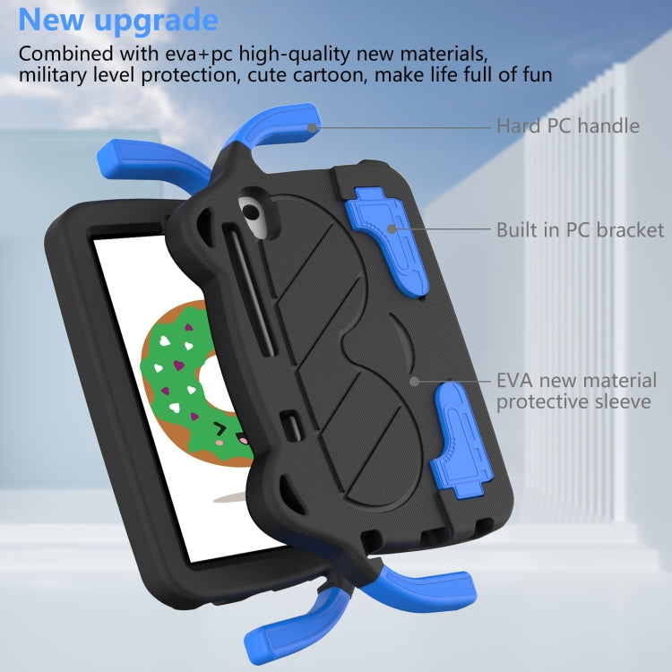 For Lenovo Tab M8 HD 8505F/X8705F 2rd Gen Ice Baby EVA Shockproof Hard PC Tablet Case(Black+Blue) - Lenovo by PMC TechLife | Online Shopping South Africa | PMC TechLife | Buy Now Pay Later Mobicred