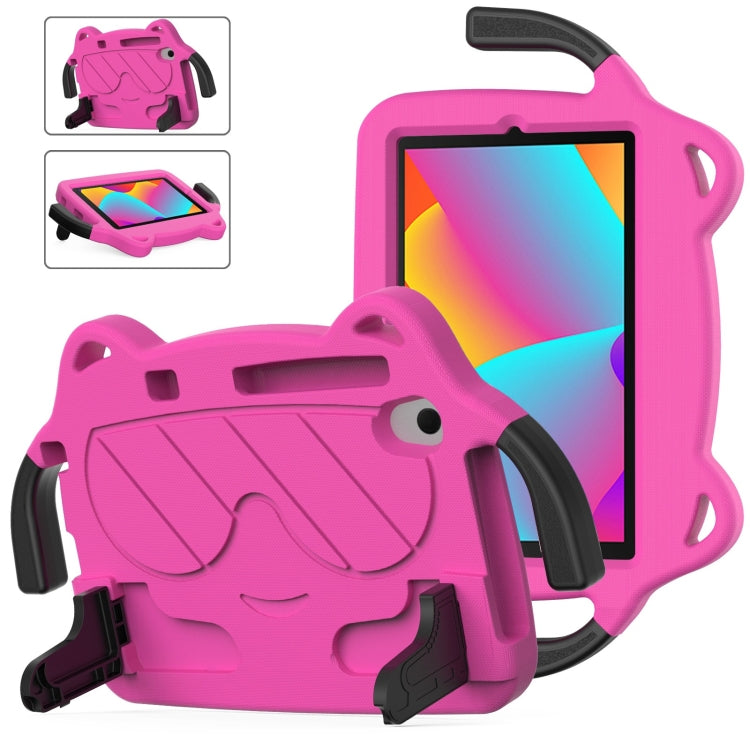 For TCL LE 2023 / Tab 8 2022 Ice Baby EVA Shockproof Hard PC Tablet Case(Rose Red+Black) - Others by PMC TechLife | Online Shopping South Africa | PMC TechLife | Buy Now Pay Later Mobicred